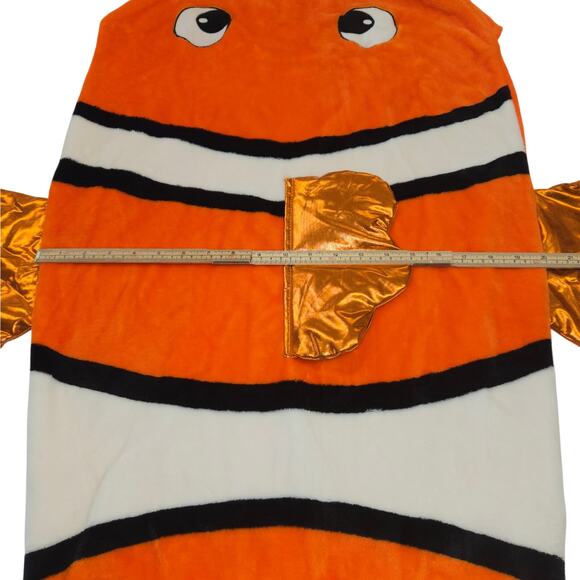 Clownfish Plush Wearable Blanket Slepping Bag Bedding Orange Fish Mermaid Tail - Picture 8 of 12